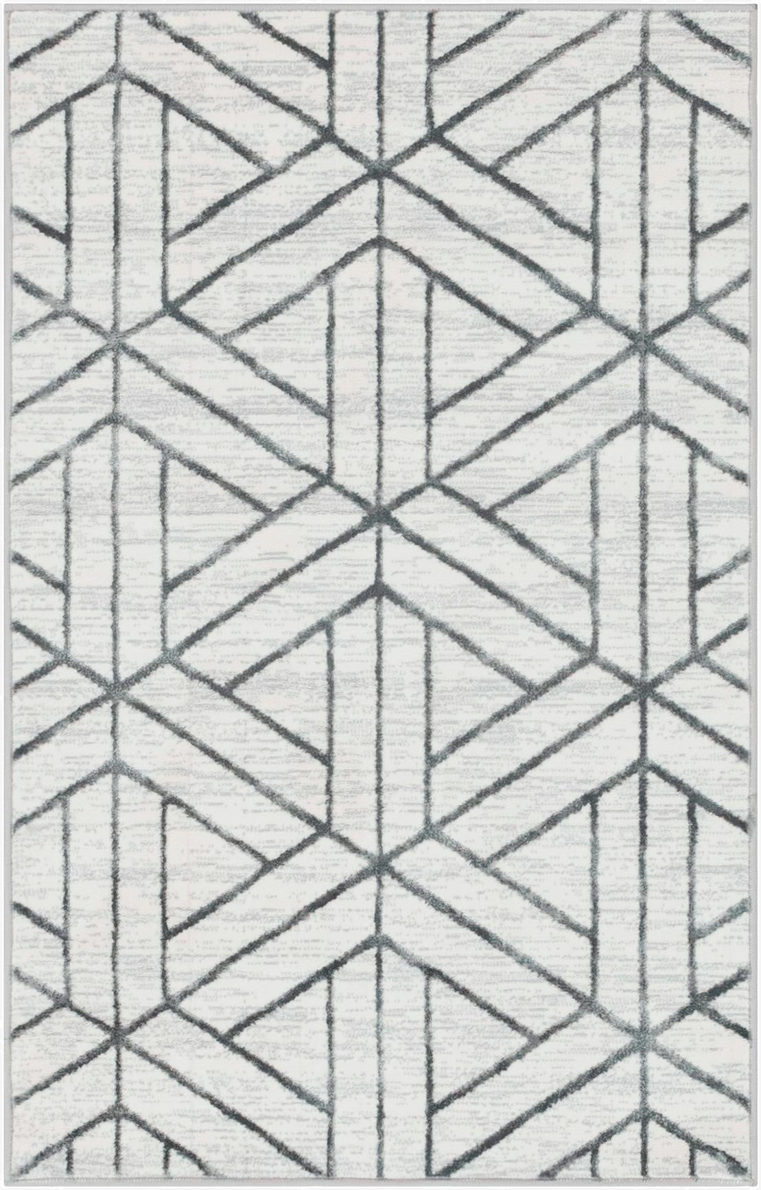  3' 3 x 5' 3 Lattice Trellis Rug