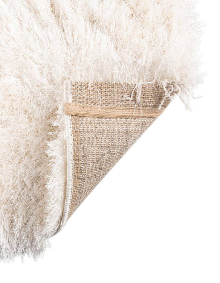 Detail image of  2' 7 x 5' Luxury Solid Shag Rug