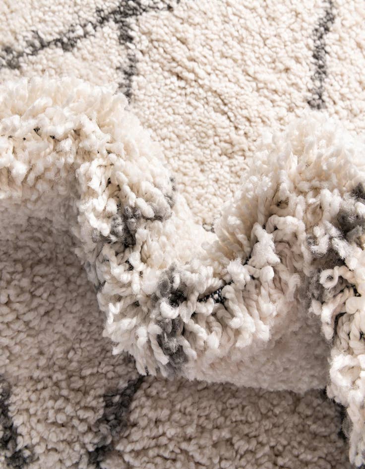 Detail image of  4' x 6' Moroccan Shag Rug