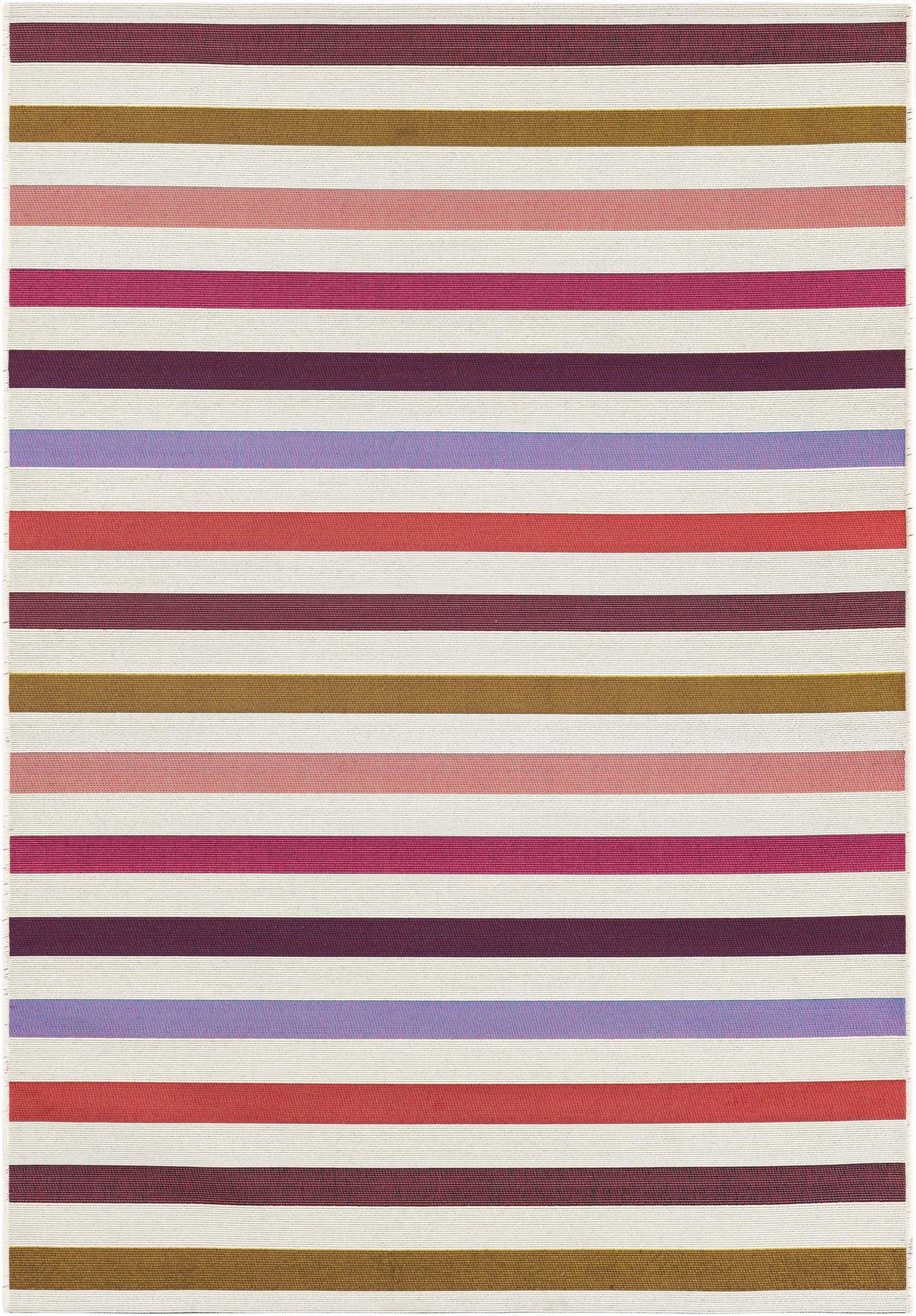  4' x 6'  Washable Ribbon Indoor / Outdoor Rug