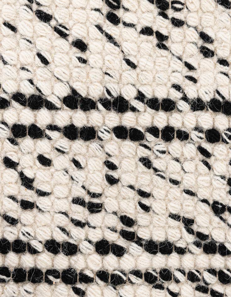 Detail image of  2' 1 x 3'  Hand Woven Seaside Pearl Jute Rug
