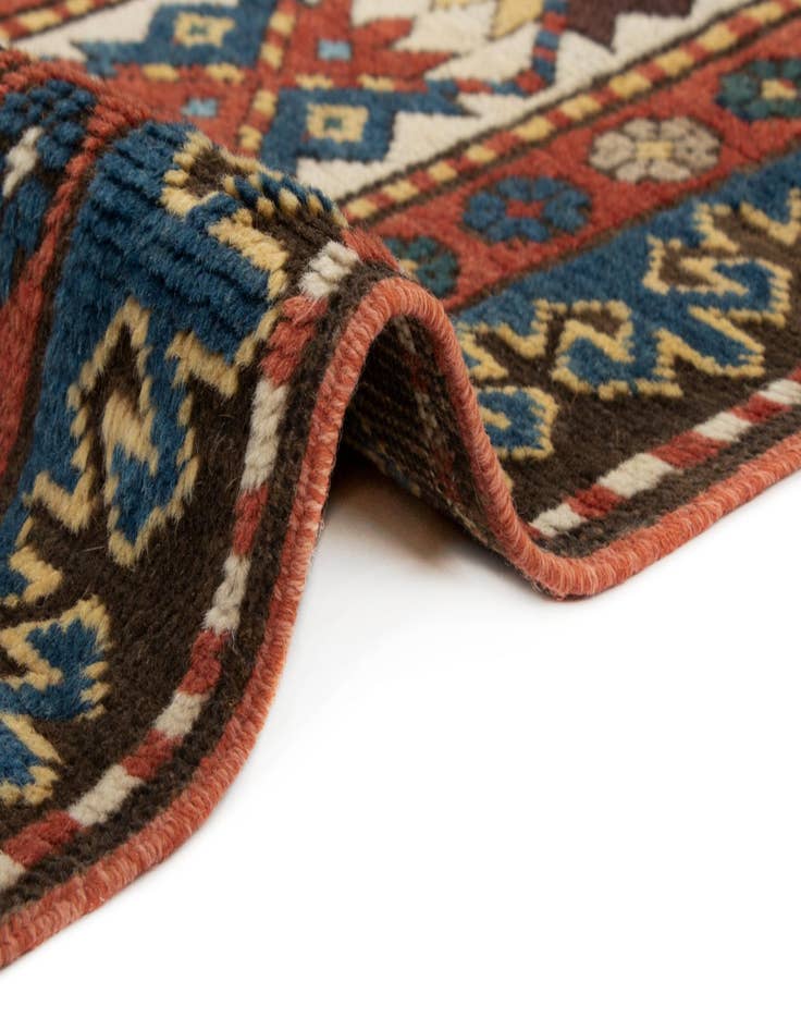 Detail image of  5' 6 x 7' 9 Shulaver Kazak Rug