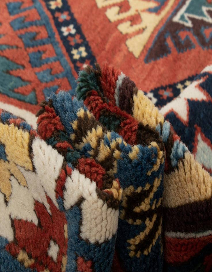 Detail image of  5' 6 x 7' 9 Shulaver Kazak Rug