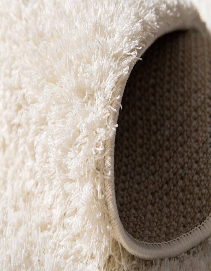 Detail image of  8' x 10' Solid Shag Rug