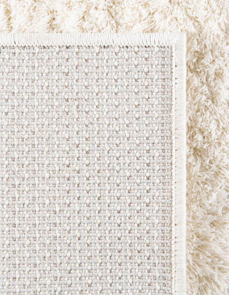 Detail image of  8' x 10' Solid Shag Rug