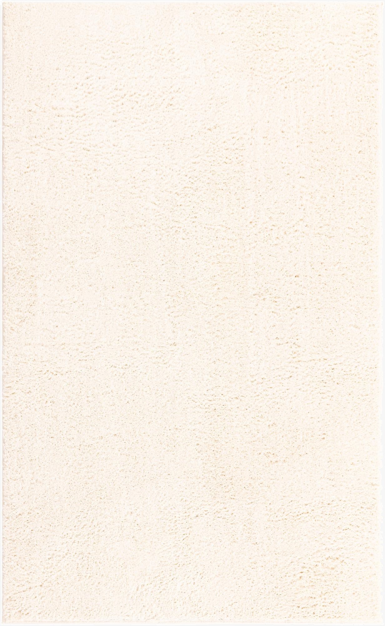  5' x 8' Solid Shag Rug