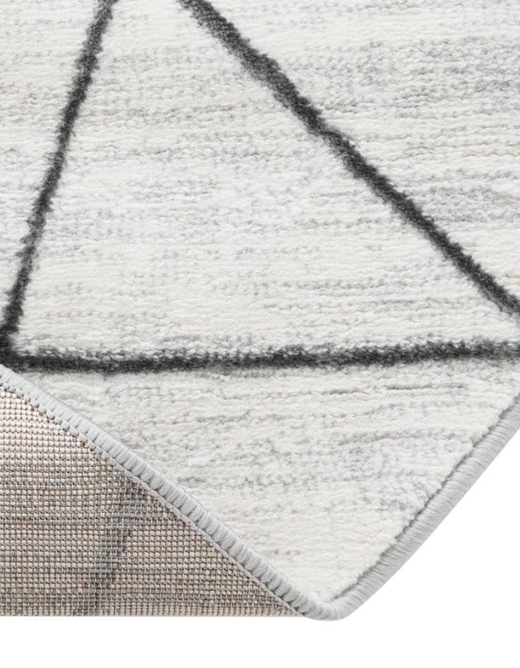 Detail image of  3' 3 x 3' 3 Lattice Trellis Round Rug