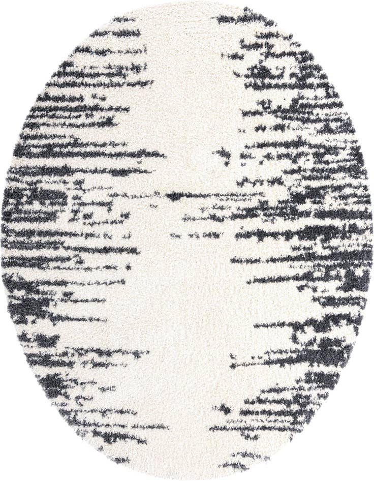 Detail image of  10' x 10' Serenity Shag Round Rug