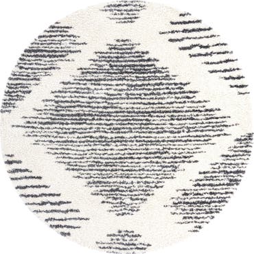  10' x 10' Serenity Shag Round Rug