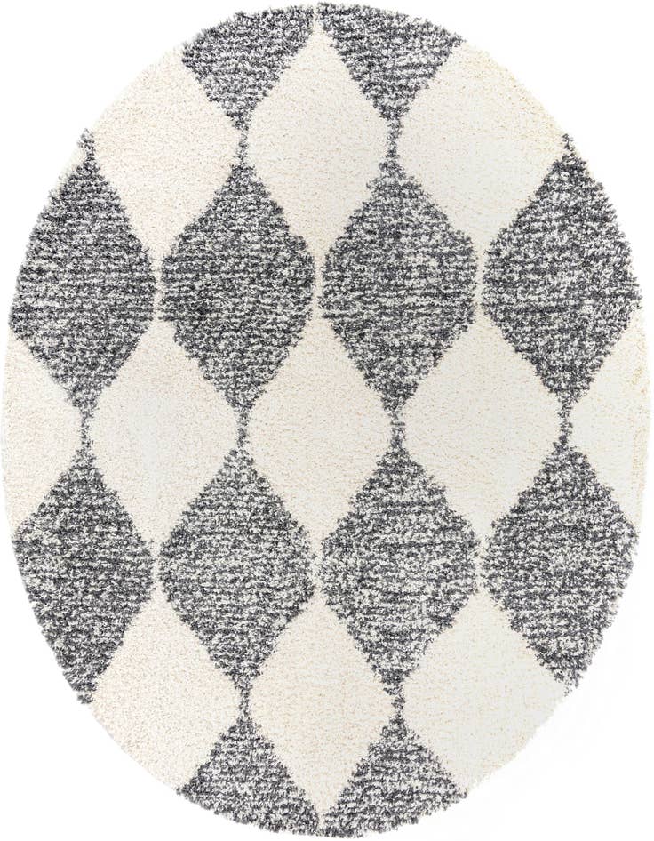 Detail image of  10' x 10' Serenity Shag Round Rug