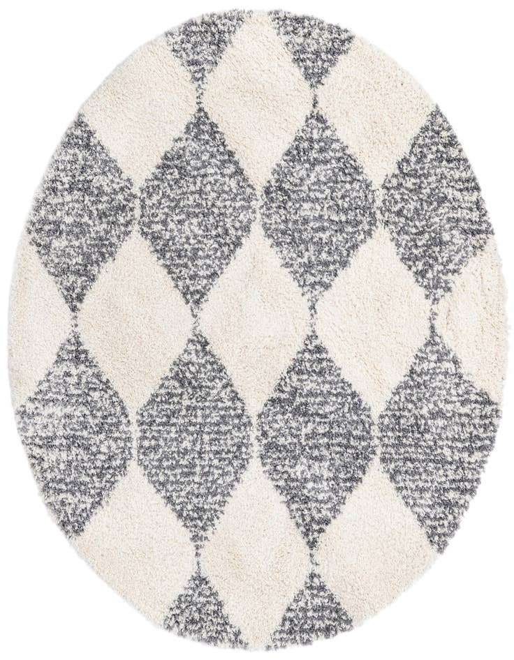 Detail image of  7' x 7' Serenity Shag Round Rug