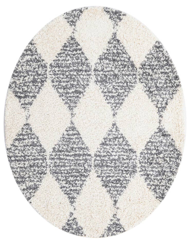 Detail image of  5' 3 x 5' 3 Serenity Shag Round Rug