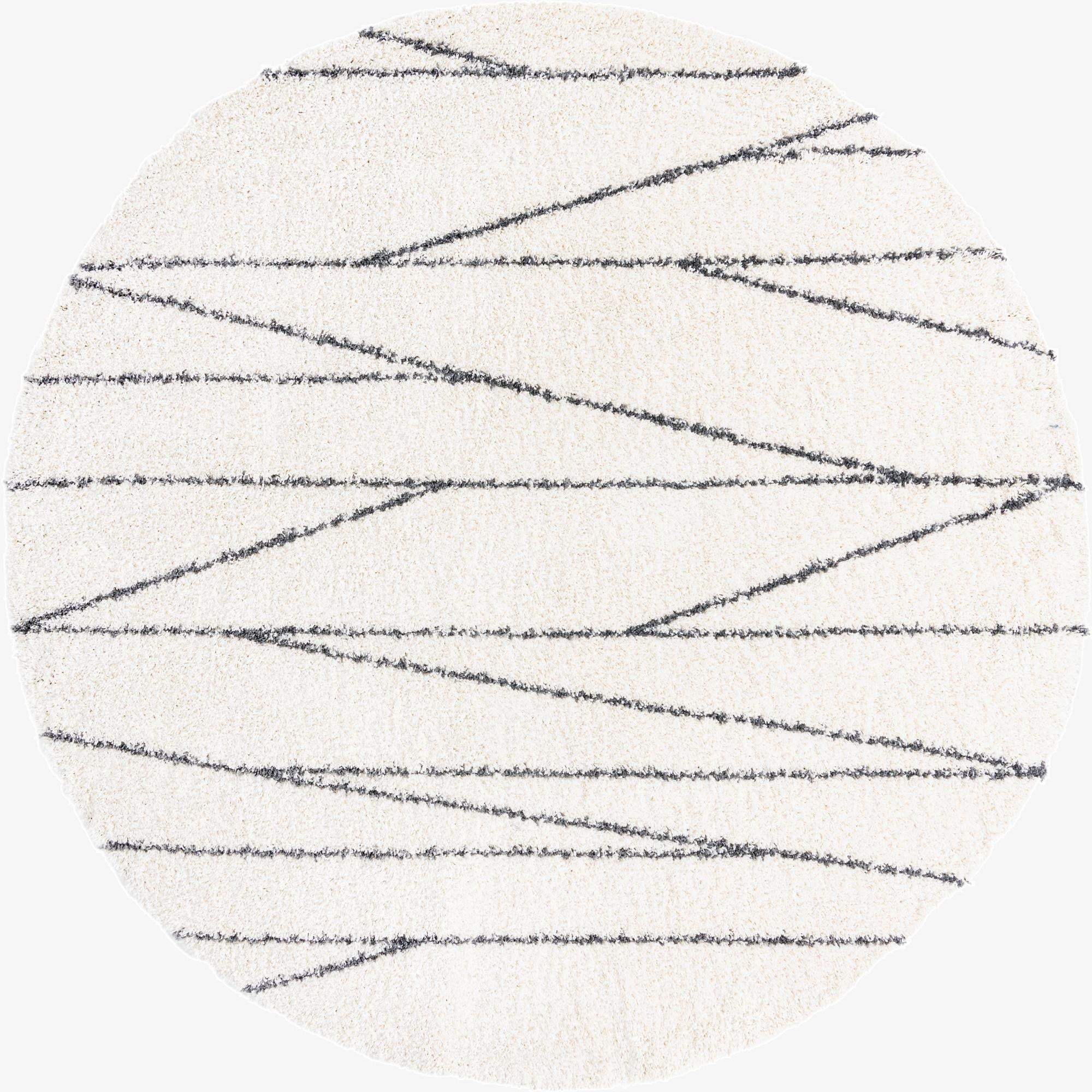  10' x 10' Serenity Shag Round Rug