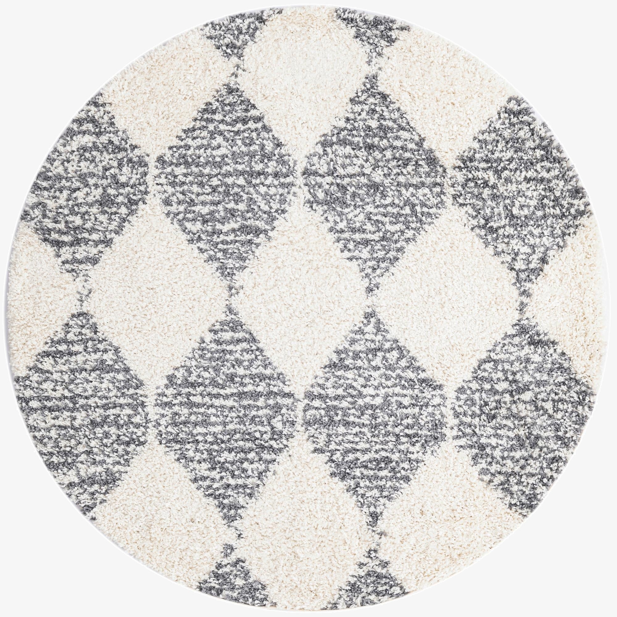  3' 3 x 3' 3 Serenity Shag Round Rug