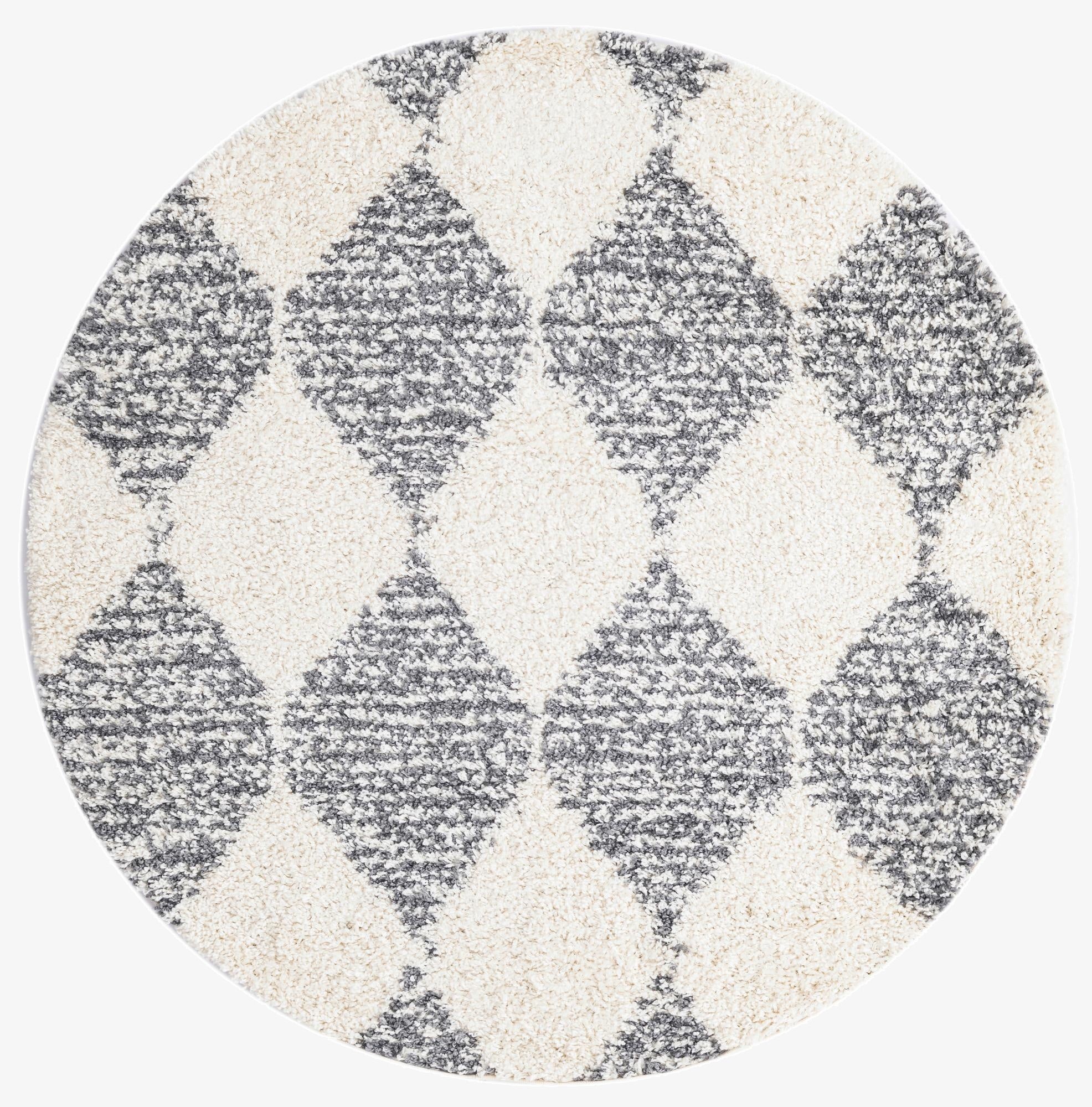  5' 3 x 5' 3 Serenity Shag Round Rug