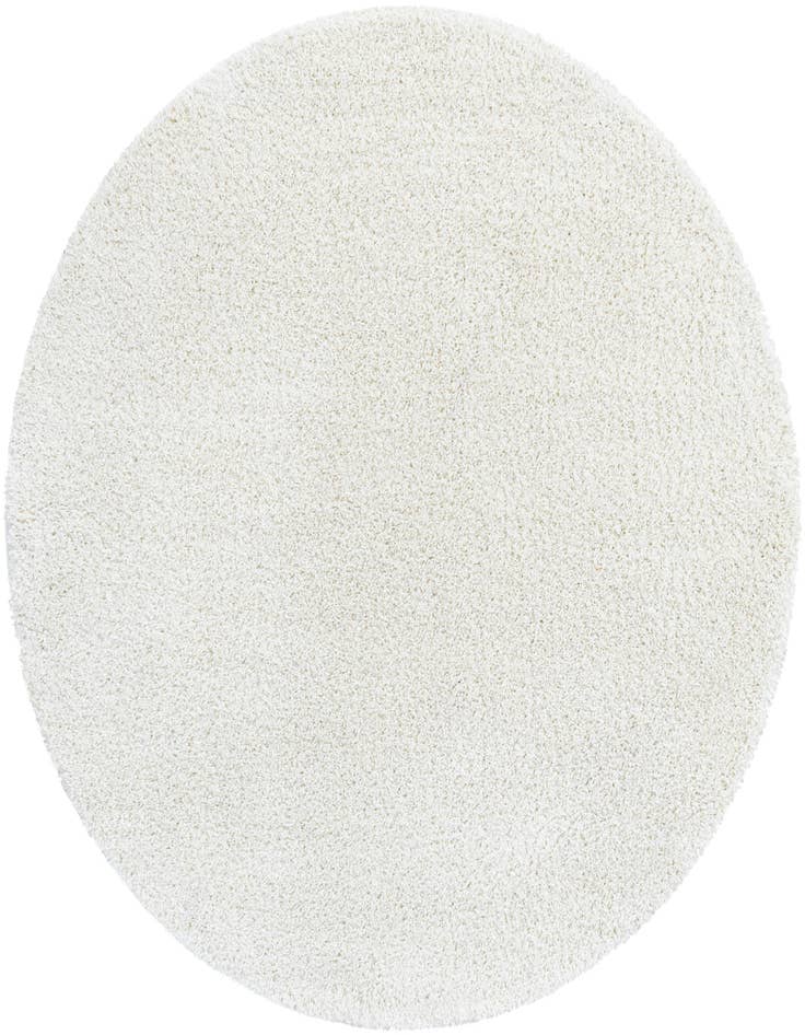 Detail image of  6' x 6' Soft Solid Shag Round Rug