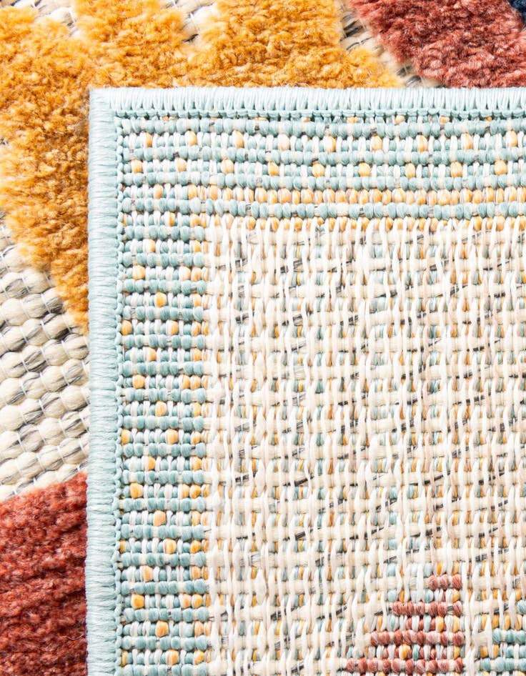 Detail image of  2' x 10'  Washable Belize Indoor / Outdoor Runner Rug