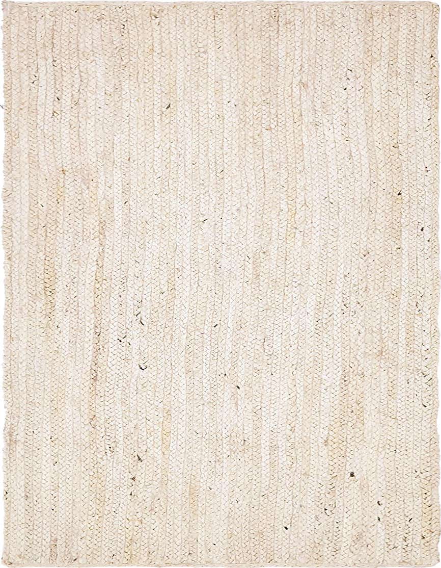 Primary image  2' 8 x 8' 10  Hand Braided Jute Runner Rug