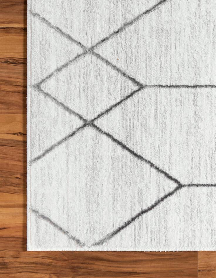 Detail image of  3' x 19' 8 Lattice Trellis Runner Rug