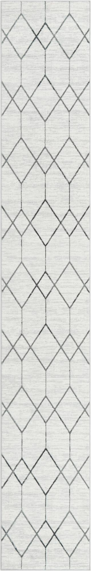  2' 7 x 16' 5 Lattice Trellis Runner Rug