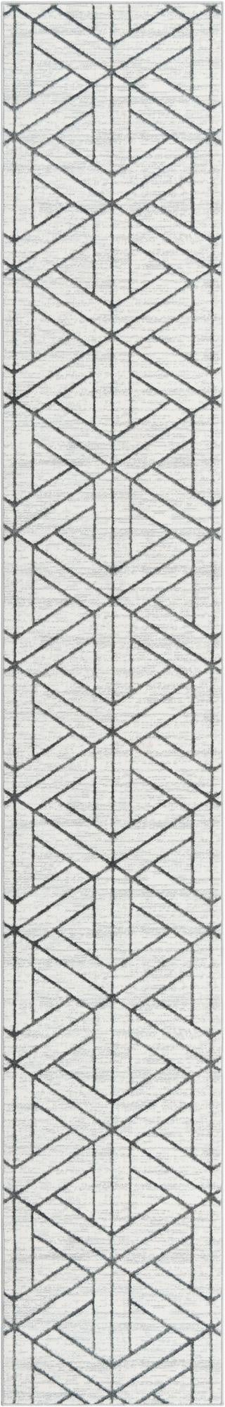  2' 7 x 16' 5 Lattice Trellis Runner Rug