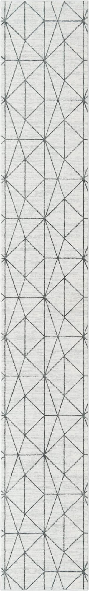  3' x 19' 8 Lattice Trellis Runner Rug