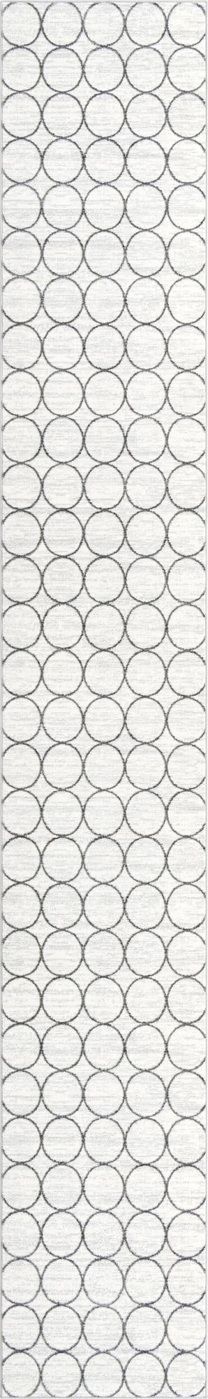  3' x 19' 8 Lattice Trellis Runner Rug