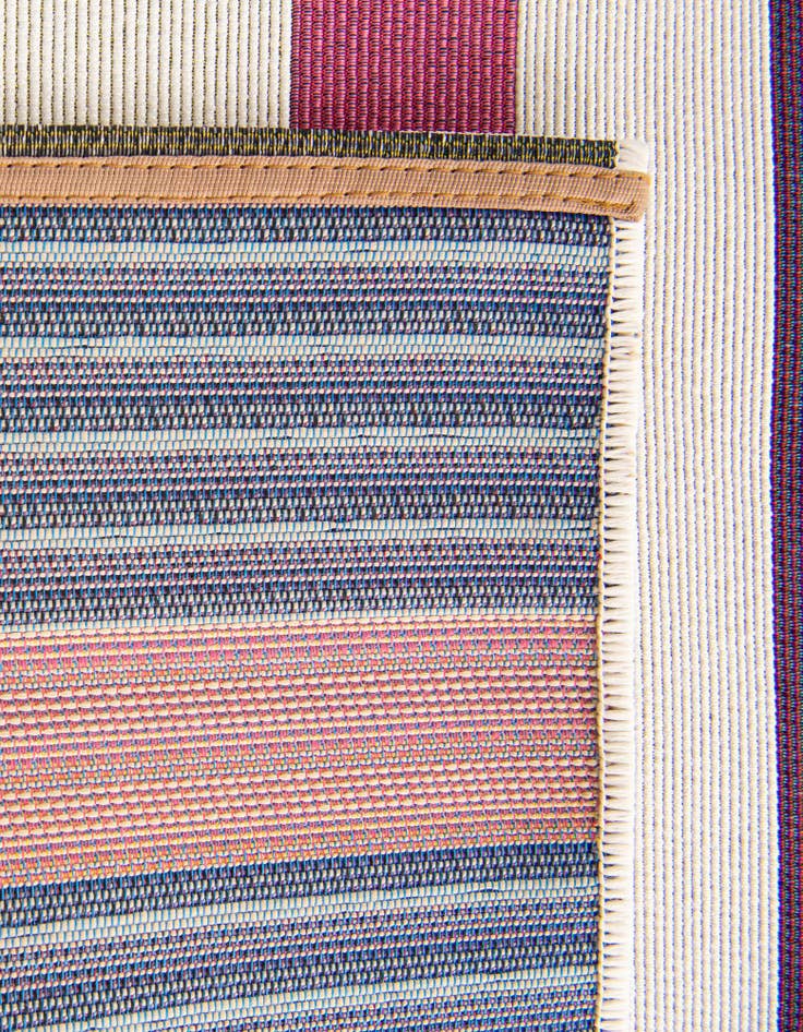 Detail image of  2' x 6'  Washable Ribbon Indoor / Outdoor Runner Rug