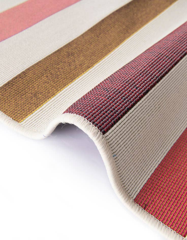 Detail image of  2' x 6'  Washable Ribbon Indoor / Outdoor Runner Rug