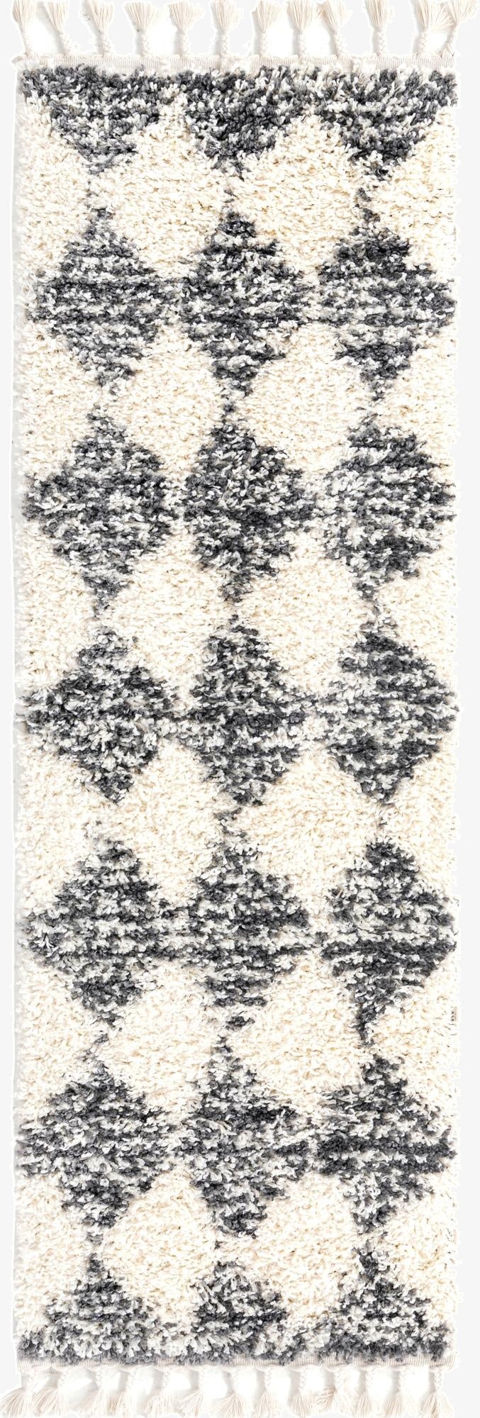  2' x 6' Serenity Shag Runner Rug