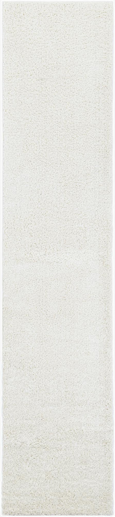  2' 7 x 12' Soft Solid Shag Runner Rug