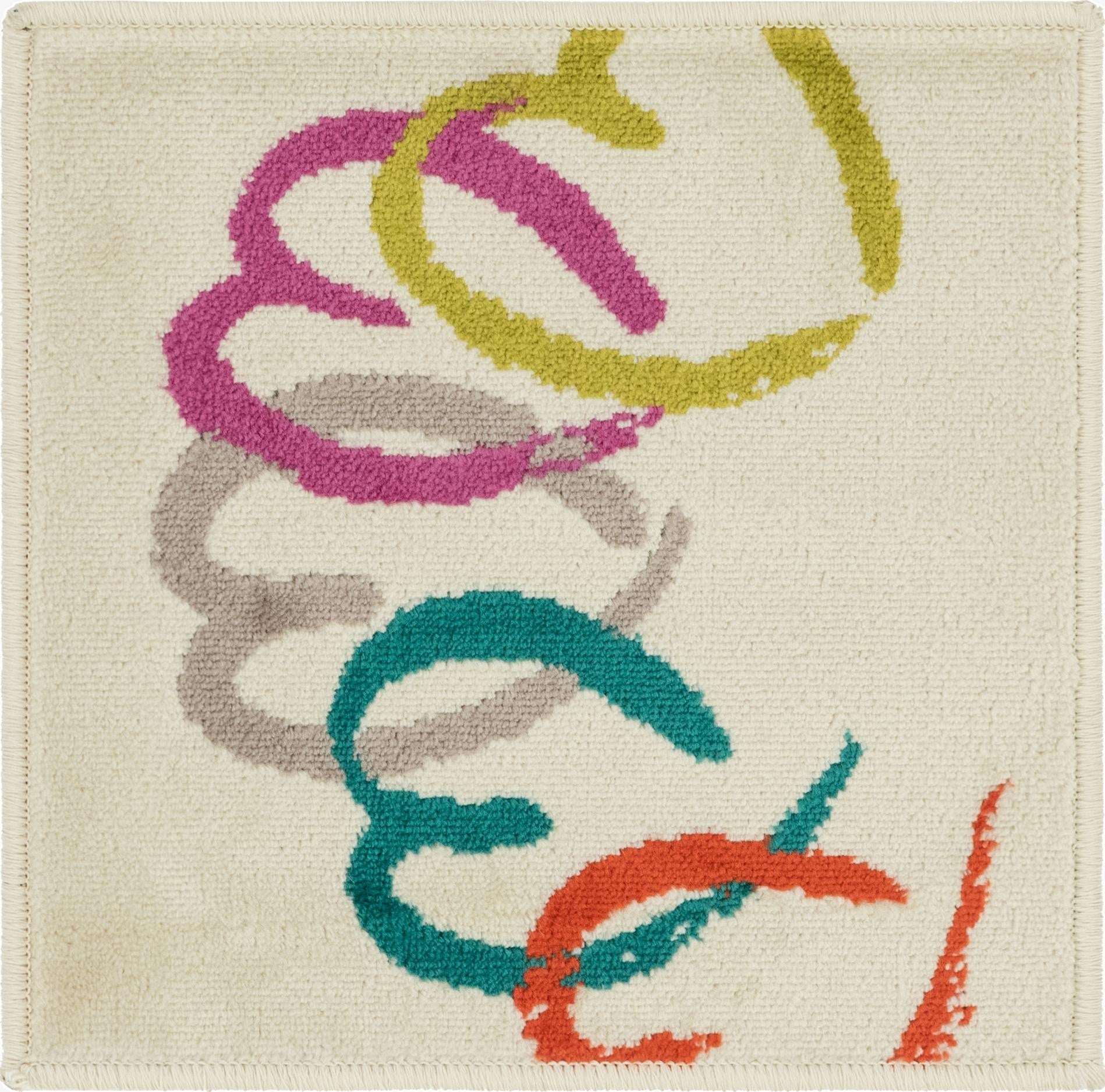 Jane Seymour 1' 8 x 1' 8 Open Hearts Sample Rug