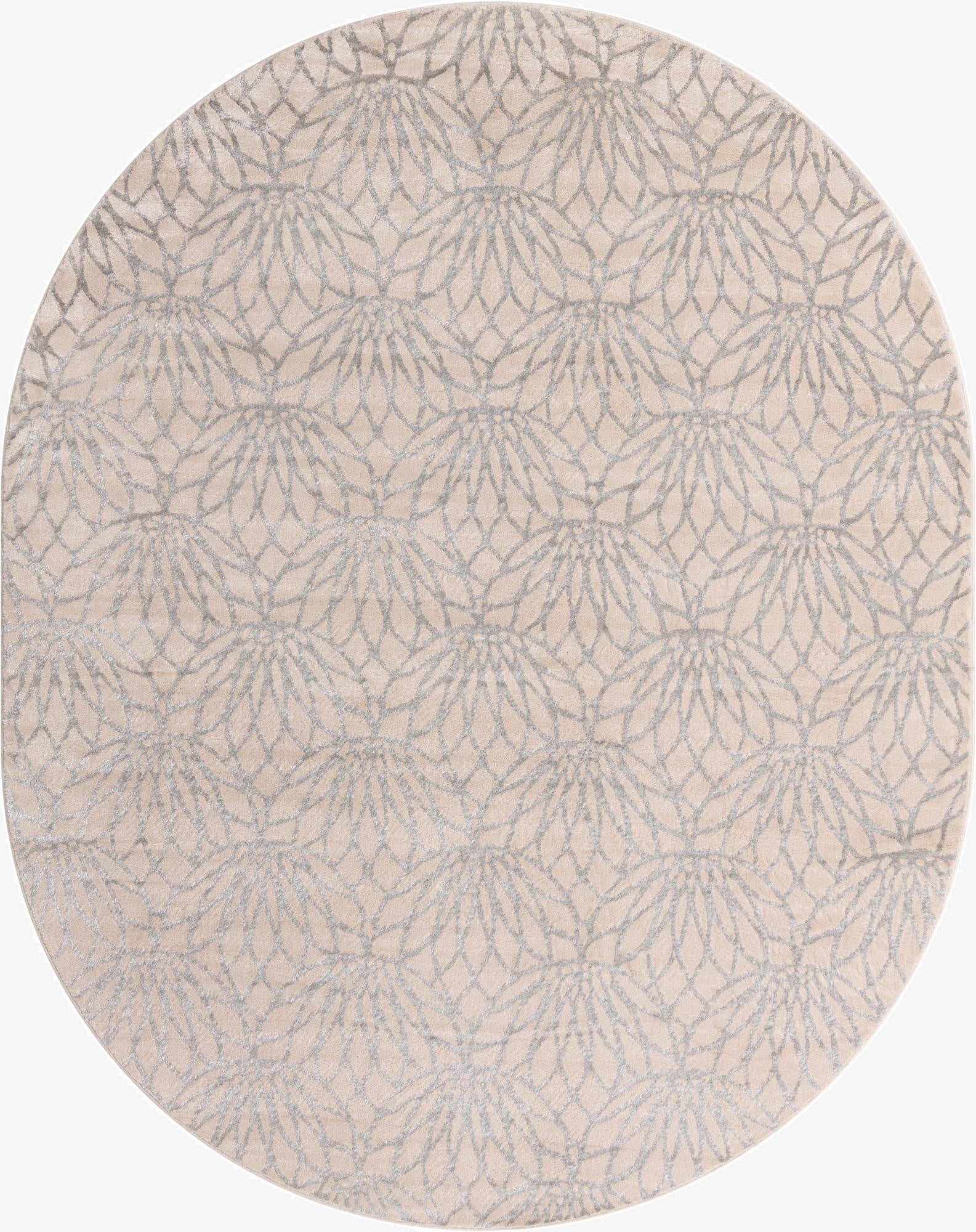  7' 10 x 10'  Marilyn Monroe&trade; Glam Dahlia Oval Rug