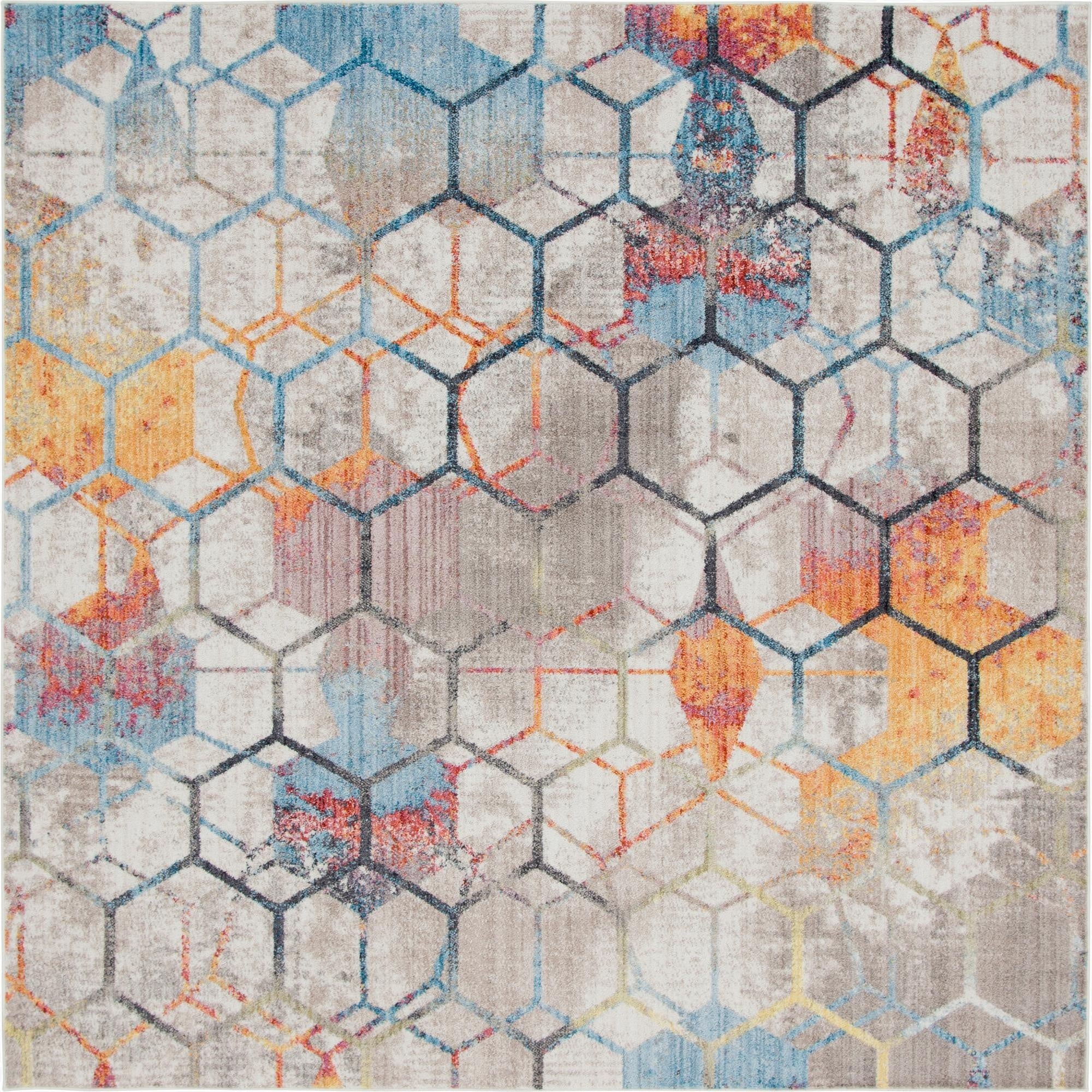  8' x 8' Andromeda Square Rug