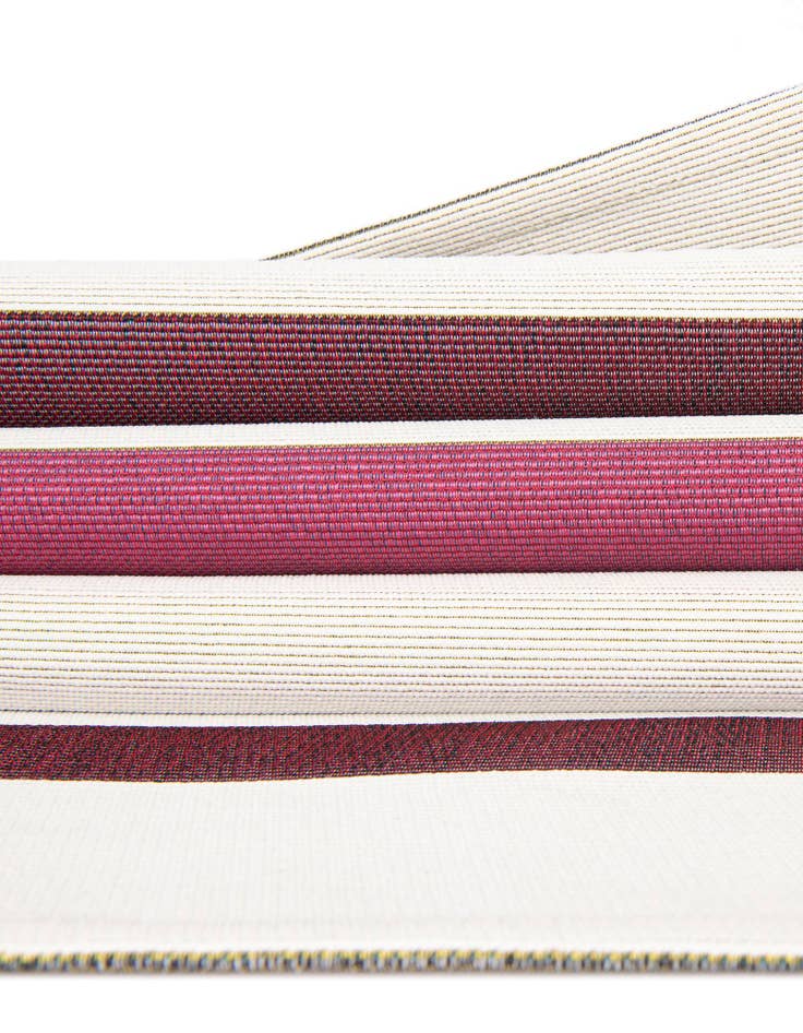 Detail image of  10' x 10'  Washable Ribbon Indoor / Outdoor Square Rug