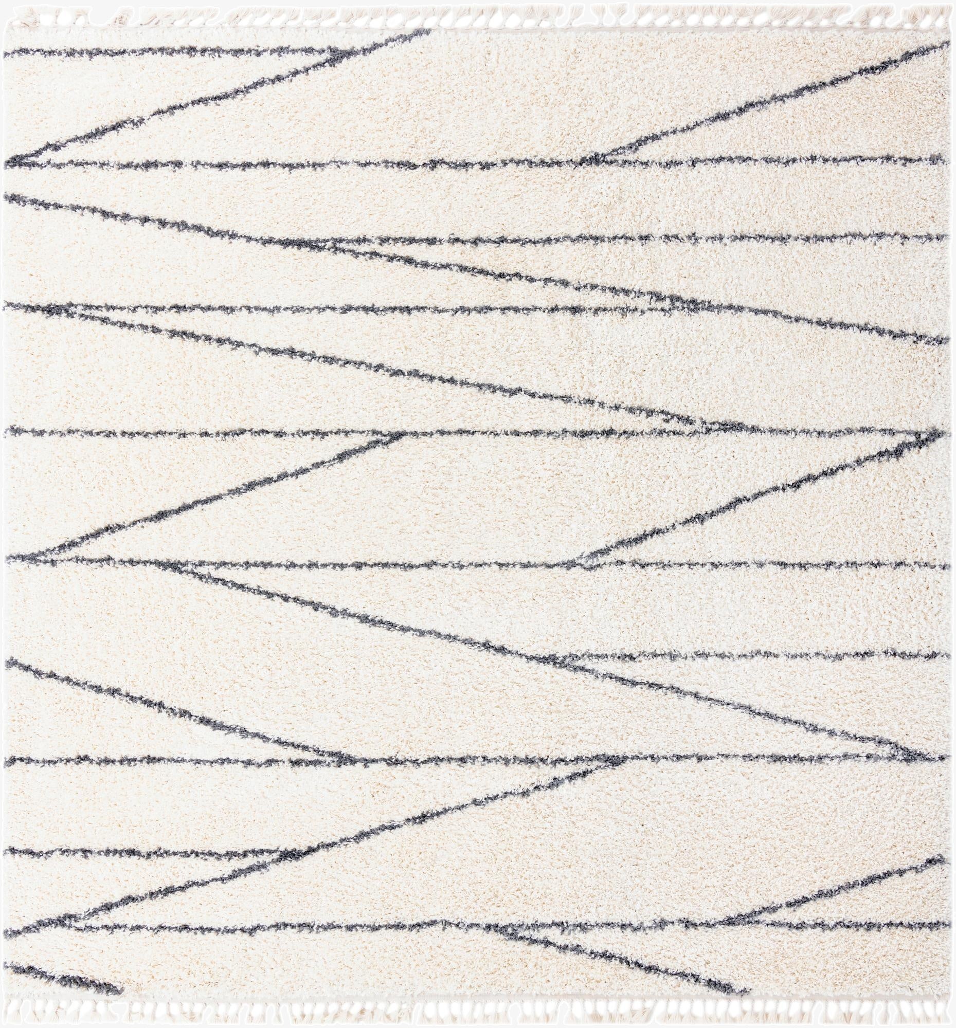  10' x 10' Serenity Shag Square Rug