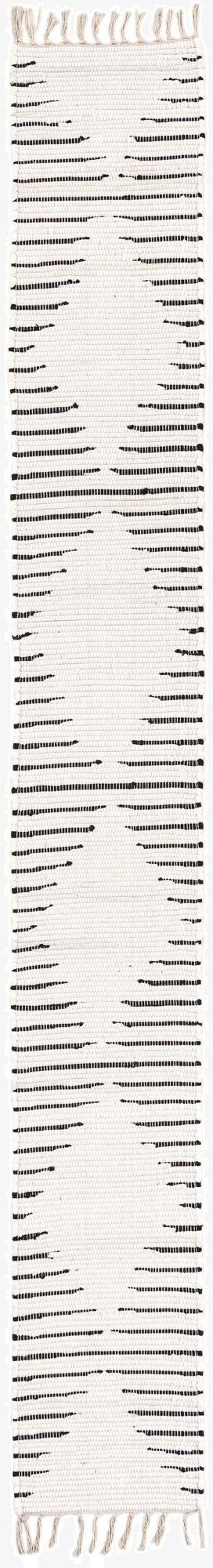  1' 2 x 10'  Hand Woven Chindi Cotton Table Runner Rug