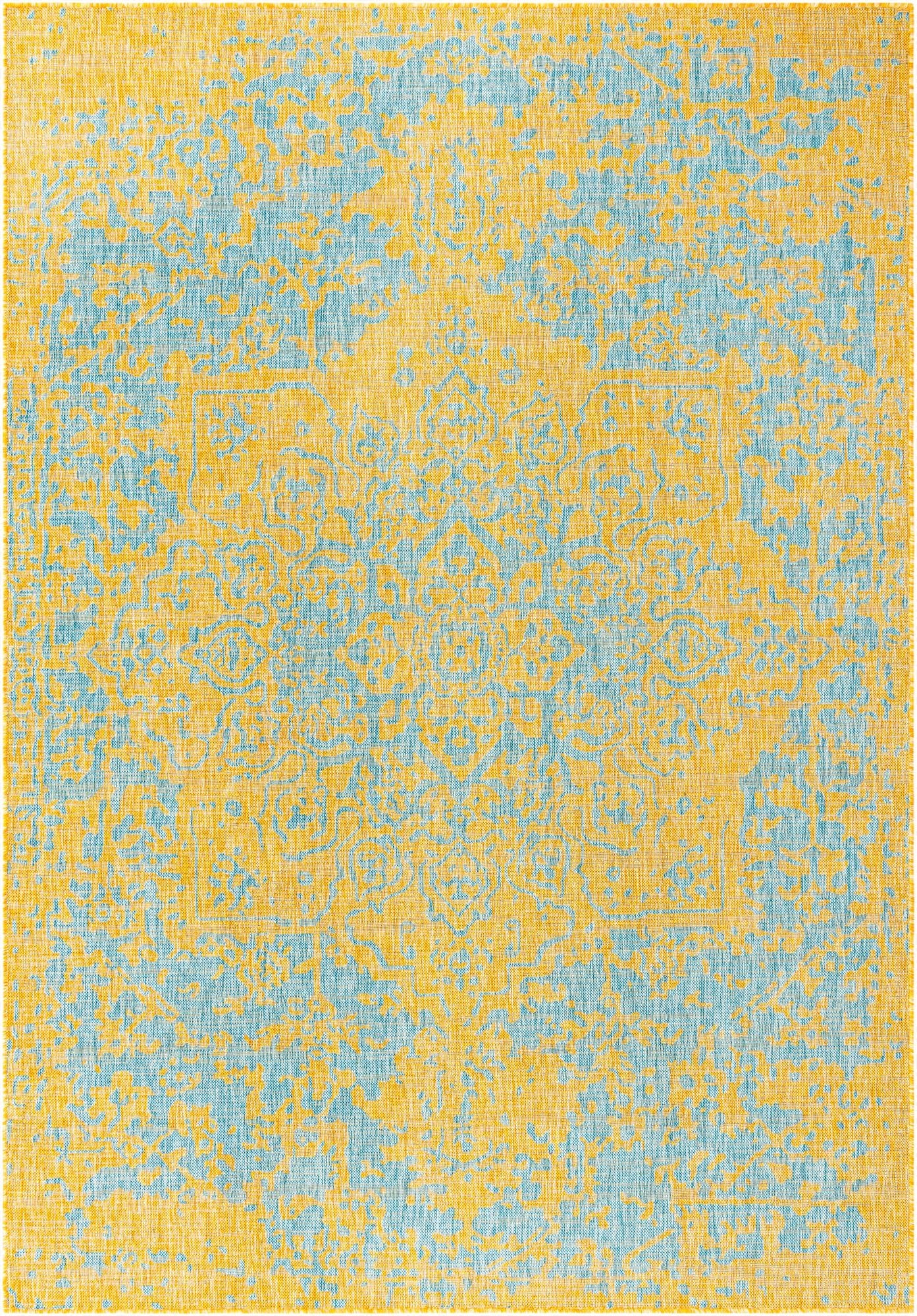  7' x 10'  Washable Jill Zarin Dubai Indoor / Outdoor Rug