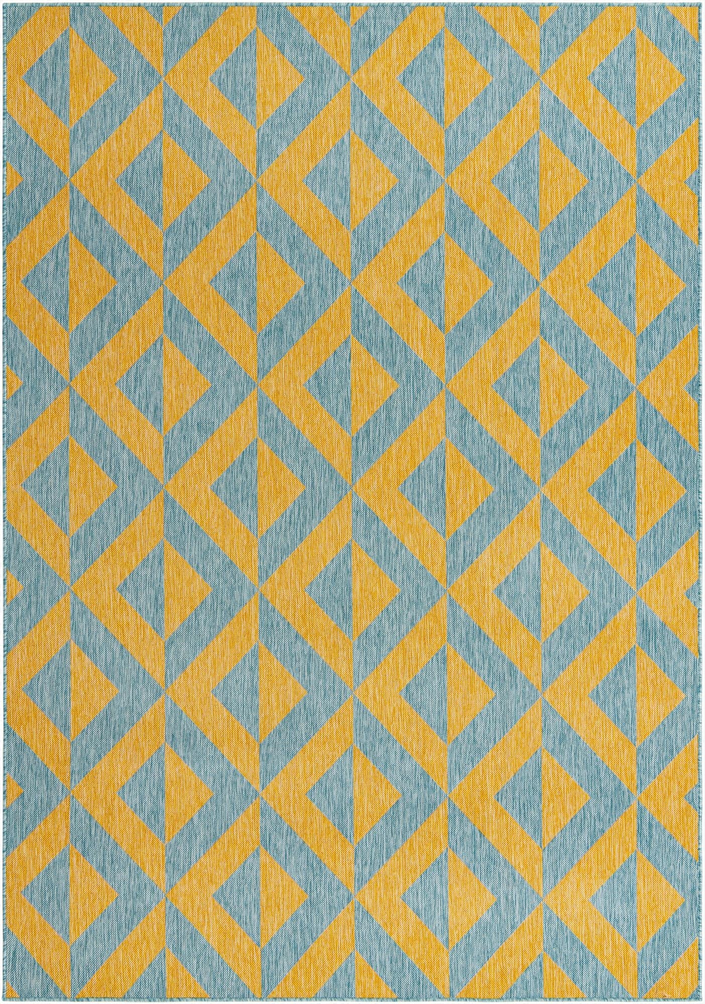 Primary image  7' 10 x 10'  Washable Jill Zarin Napa Indoor / Outdoor Rug