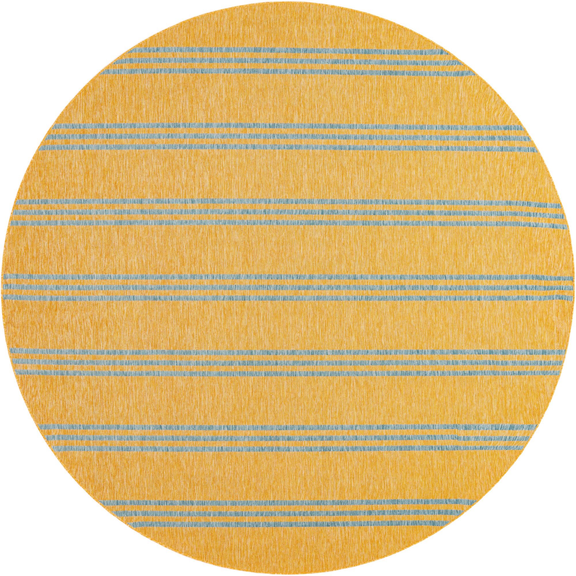 Rug Yellow and Aqua Swatch link
