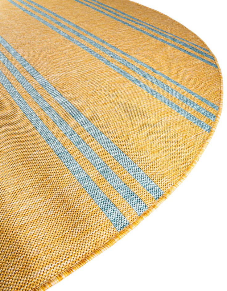 Detail image of  13' x 13'  Washable Jill Zarin Anguilla Indoor / Outdoor Round Rug