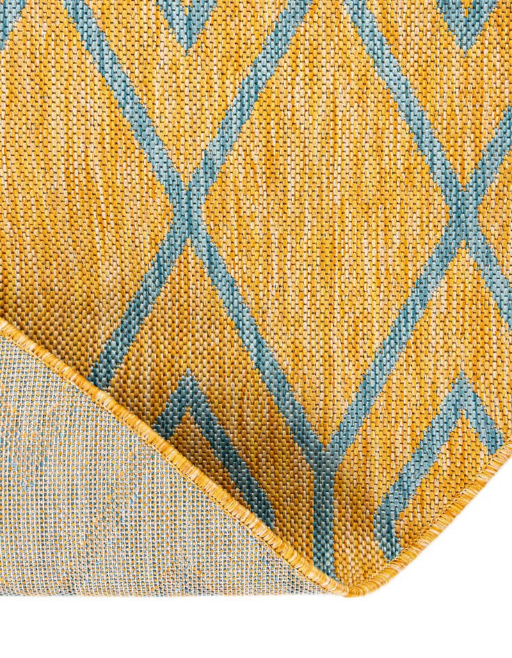 Detail image of  10' 8 x 10' 8  Washable Jill Zarin Turks and Caicos Indoor / Outdoor Round Rug