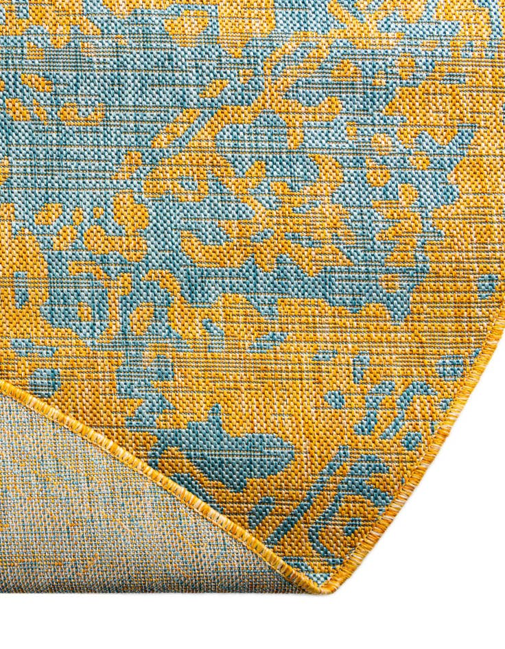 Detail image of  10' 8 x 10' 8  Washable Jill Zarin Dubai Indoor / Outdoor Round Rug