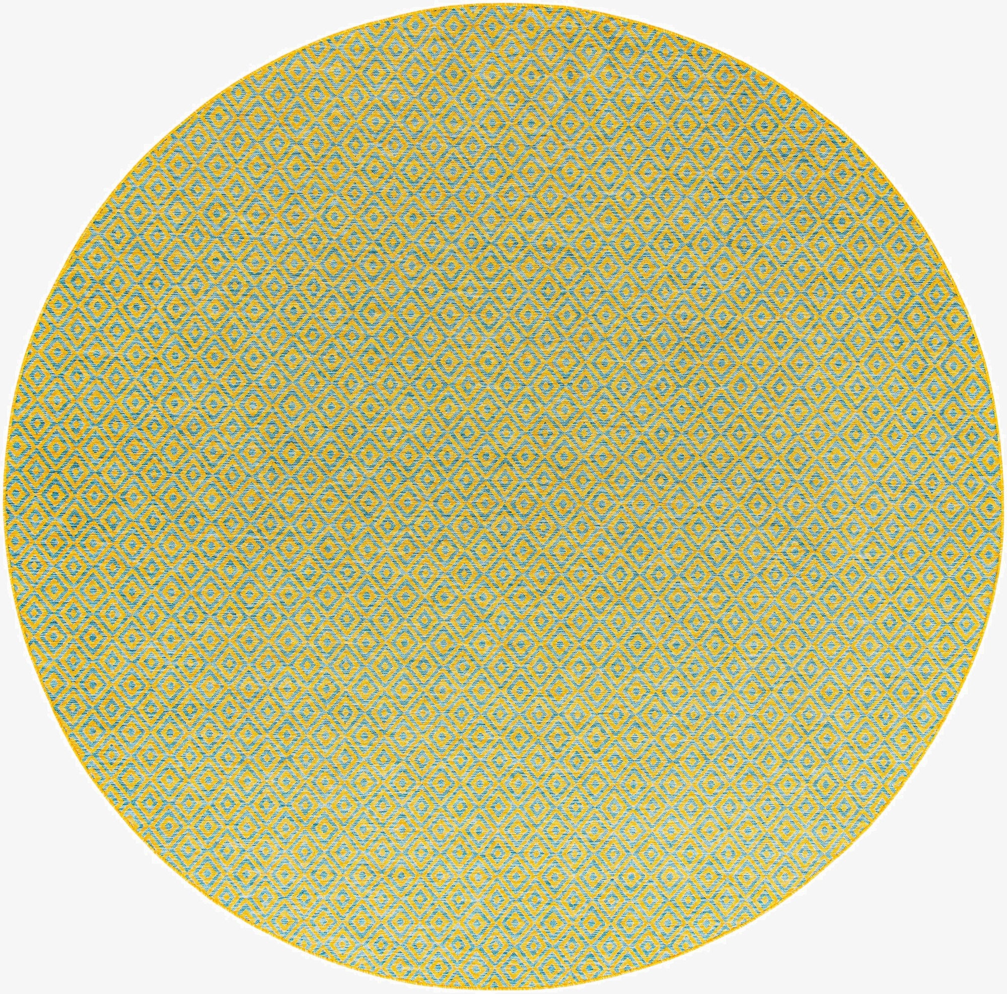  13' x 13'  Washable Jill Zarin Costa Rica Indoor / Outdoor Round Rug