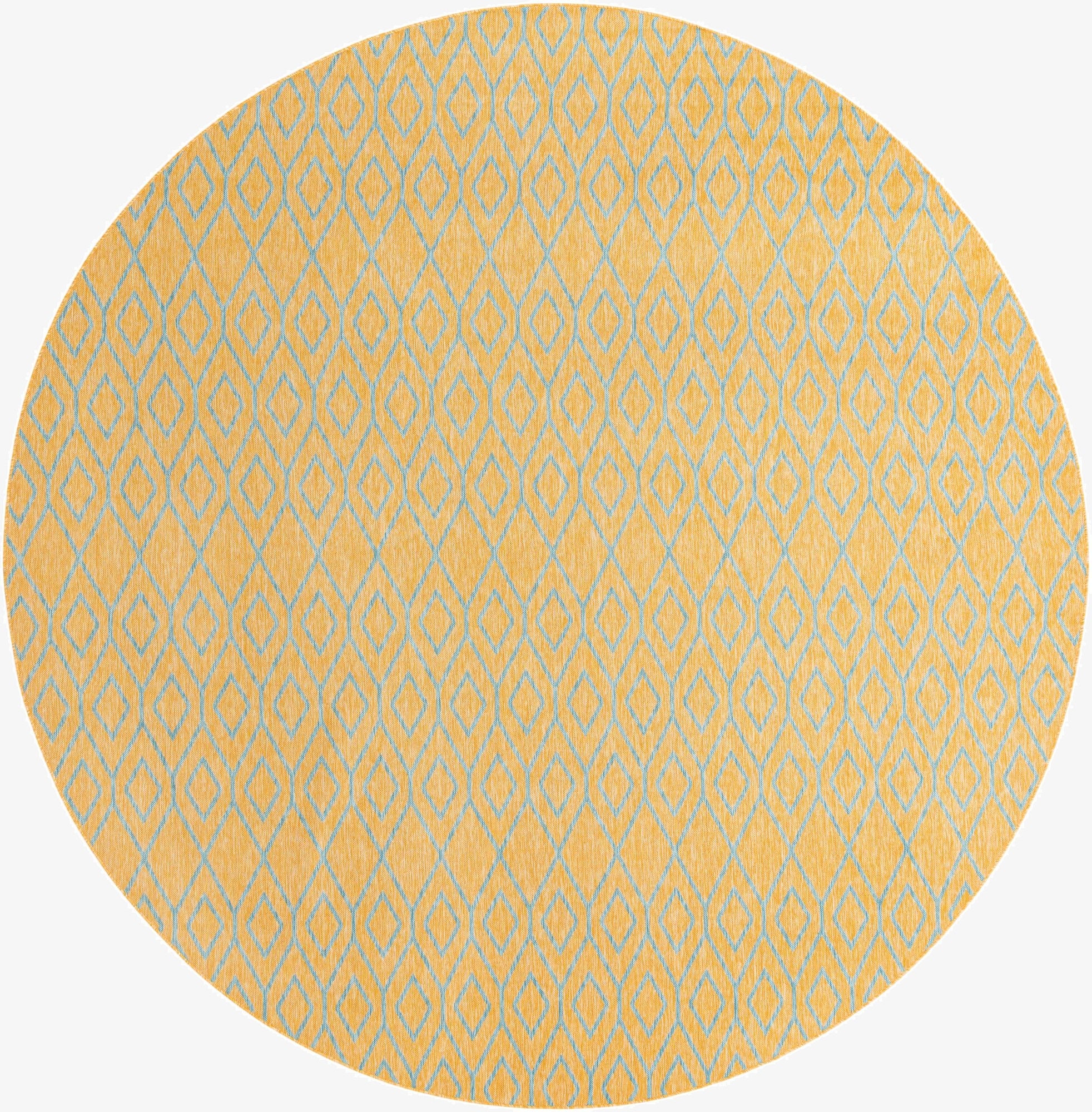  13' x 13'  Washable Jill Zarin Turks and Caicos Indoor / Outdoor Round Rug