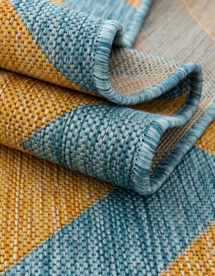 Detail image of  2' x 8'  Washable Jill Zarin Napa Indoor / Outdoor Runner Rug