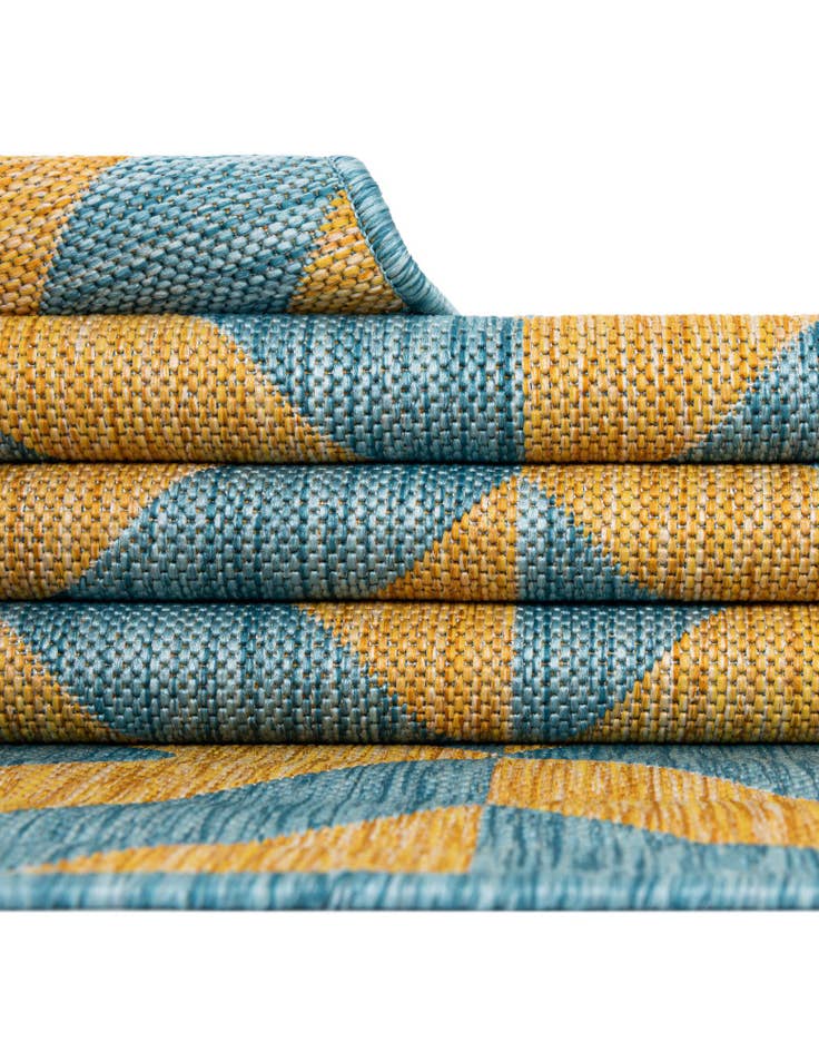 Detail image of  2' x 8'  Washable Jill Zarin Napa Indoor / Outdoor Runner Rug