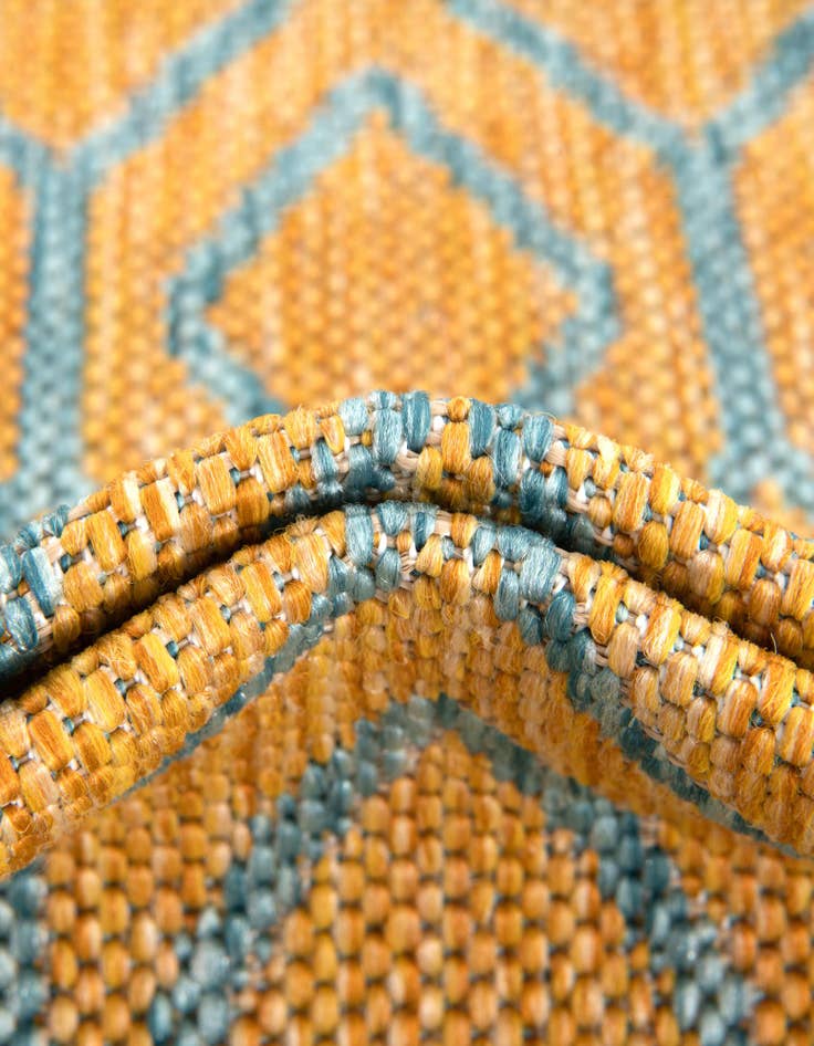 Detail image of  2' x 8'  Washable Jill Zarin Turks and Caicos Indoor / Outdoor Runner Rug