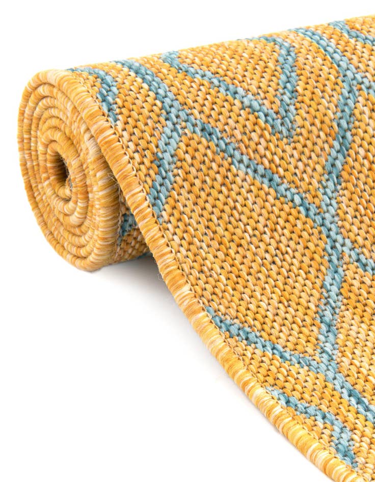 Detail image of  2' x 8'  Washable Jill Zarin Turks and Caicos Indoor / Outdoor Runner Rug