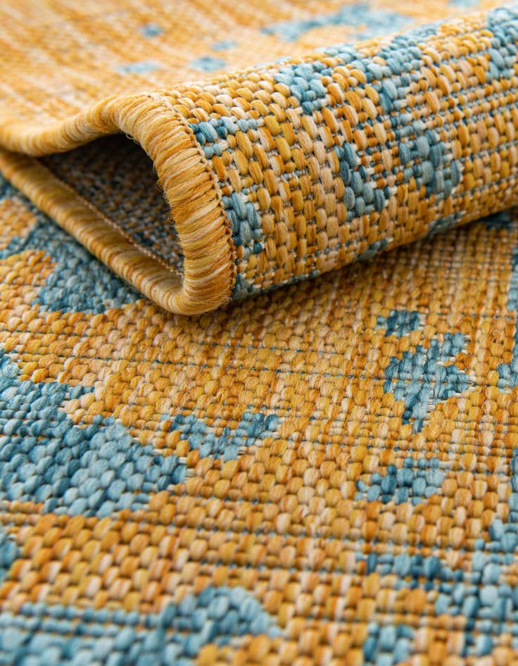 Detail image of  2' x 6'  Washable Jill Zarin Dubai Indoor / Outdoor Runner Rug